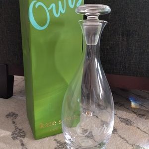Kate Spade "Ours" Decanter